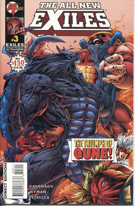 Exiles (1995 Series) #3 NM- 9.2