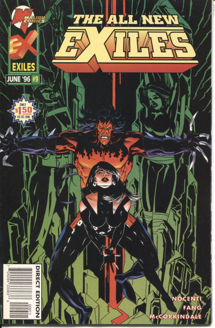 Exiles (1995 Series) #9 NM- 9.2 Exiles (1995 Series) #9 NM- 9.2