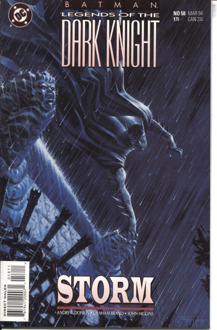 Batman Legend Dark Knight (1989 Series) #58 NM- 9.2