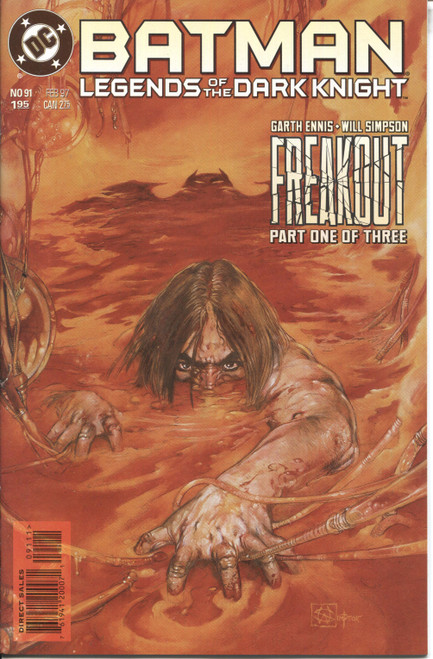 Batman Legend Dark Knight (1989 Series) #91 NM- 9.2