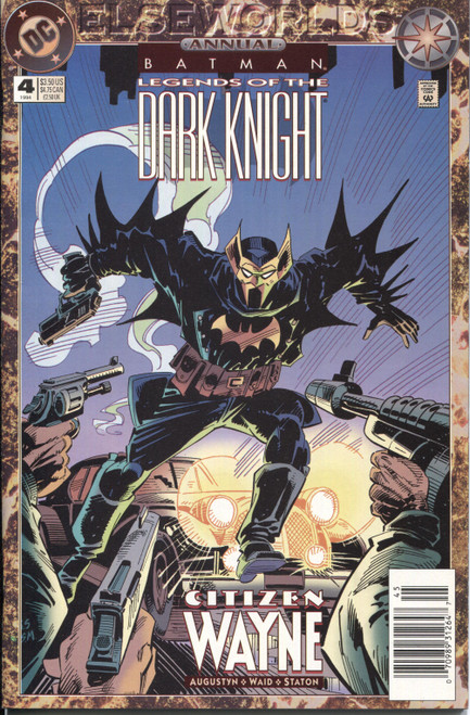 Batman Legend Dark Knight (1989 Series) #4 Annual Newsstand NM- 9.2 Batman Legend Dark Knight (1989 Series) #4 Annual Newsstand NM- 9.2