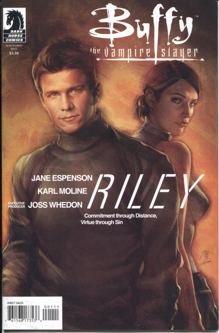 Buffy Vampire Slayer Seaon 8 #0 A Riley NM- 9.2