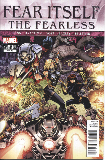 Fear Itself The Fearless (2011 Series) #3 NM- 9.2 Fear Itself The Fearless (2011 Series) #3 NM- 9.2