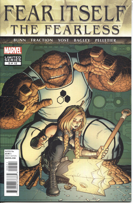 Fear Itself The Fearless (2011 Series) #5 NM- 9.2 Fear Itself The Fearless (2011 Series) #5 NM- 9.2