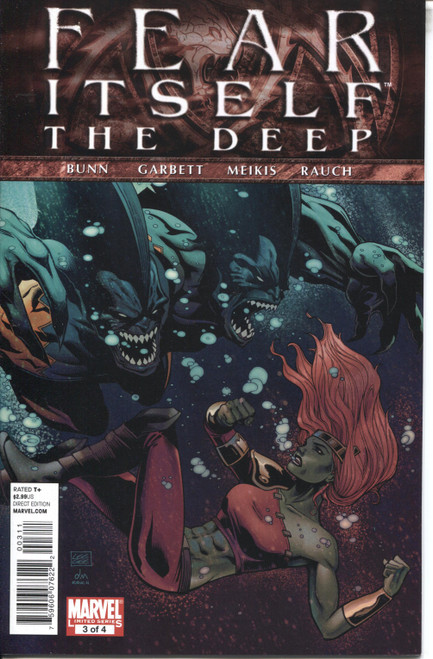 Fear Itself The Deep (2011 Series) #3 NM- 9.2 Fear Itself The Deep (2011 Series) #3 NM- 9.2