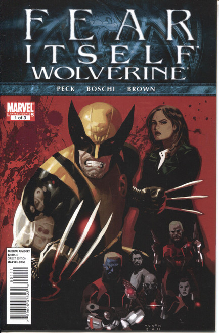 Fear Itself Wolverine (2011 Series) #1 NM- 9.2 Fear Itself Wolverine (2011 Series) #1 NM- 9.2