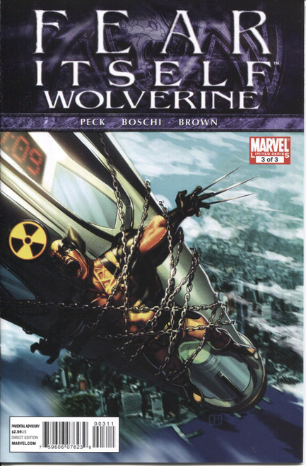 Fear Itself Wolverine (2011 Series) #3 NM- 9.2 Fear Itself Wolverine (2011 Series) #3 NM- 9.2