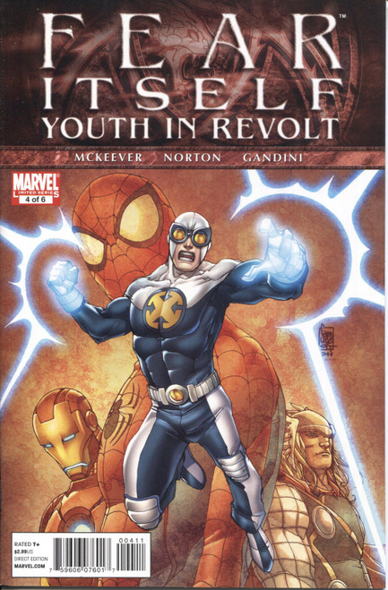 Fear Itself Youth in Revolt (2011 Series) #4 NM- 9.2 Fear Itself Youth in Revolt (2011 Series) #4 NM- 9.2
