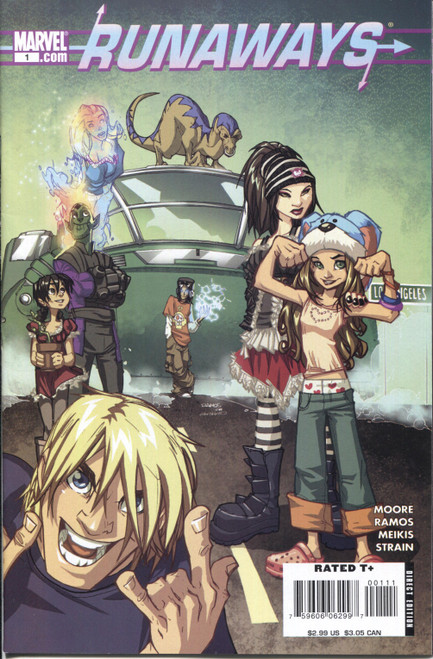 Runaways (2008 Series) #1 NM- 9.2 Runaways (2008 Series) #1 NM- 9.2