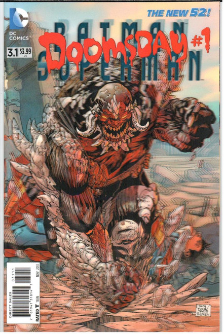 Batman Superman (2011) 3D Lenticular #3.1