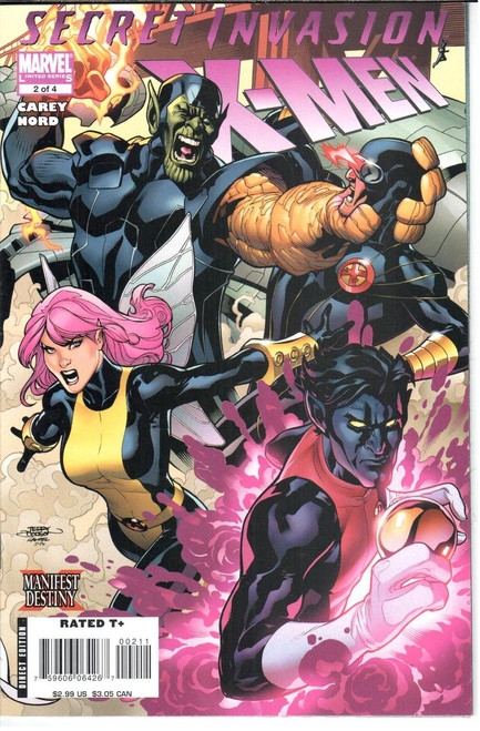 Secret Invasion X-Men (2008) #2 Secret Invasion X-Men (2008) #2