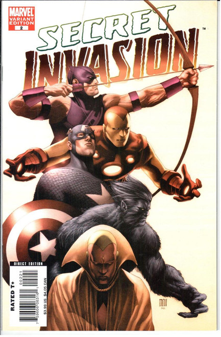 Secret Invasion (2008) #2B Secret Invasion (2008) #2B