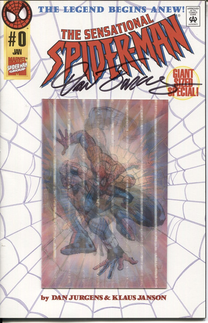 Sensational Spider-Man (1996) Signed Dan Jurgens #0 Sensational Spider-Man (1996) Signed Dan Jurgens #0