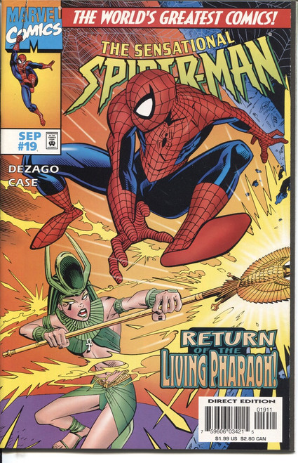 Sensational Spider-Man (1996) #19 Sensational Spider-Man (1996) #19