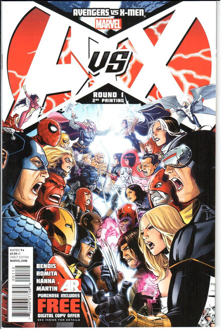 Avengers Vs X-Men (2012) 2nd Print #1B Avengers Vs X-Men (2012) 2nd Print #1B