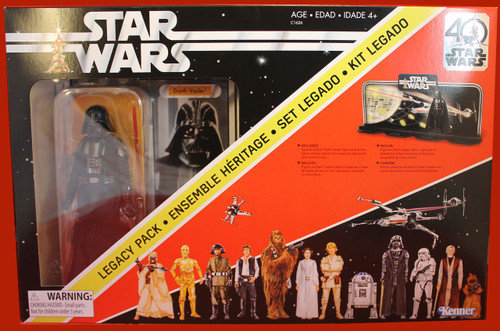 Star Wars 6" Action Figure 40th Anniversary - Darth Vader Legacy Pack Star Wars 6" Action Figure 40th Anniversary - Darth Vader Legacy Pack