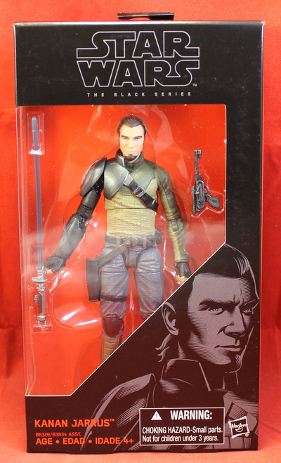 Star Wars 6" Action Figure Black Series - #19 Kanan Jarrus Star Wars 6" Action Figure Black Series - #19 Kanan Jarrus