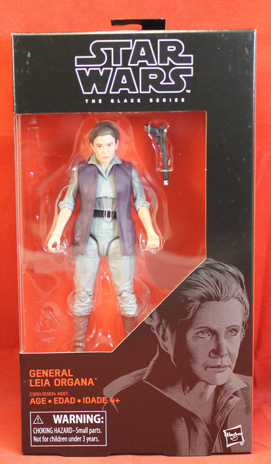 Star Wars 6" Action Figure Black Series - #52 General Leia Star Wars 6" Action Figure Black Series - #52 General Leia
