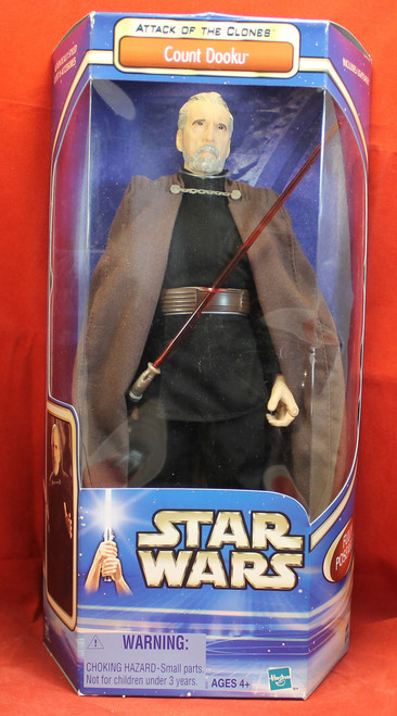 Star Wars Attack of the Clones AOTC 12" inch Count Dooku Star Wars Attack of the Clones AOTC 12" inch Count Dooku