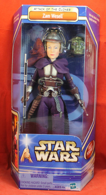 Star Wars Attack of the Clones AOTC 12" inch Zam Wesell Star Wars Attack of the Clones AOTC 12" inch Zam Wesell