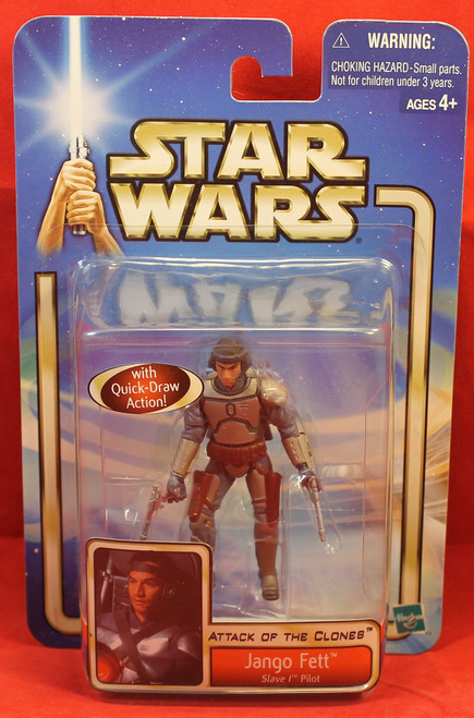 Star Wars Attack of the Clones AOTC 2002 #47 Jango Fett Slave I Pilot Star Wars Attack of the Clones AOTC 2002 #47 Jango Fett Slave I Pilot