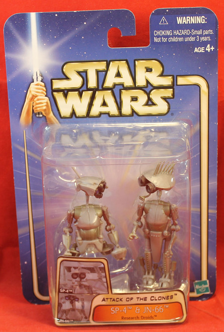Star Wars Attack of the Clones AOTC 2003 #05 SP-4 & JN-66 Research Droids