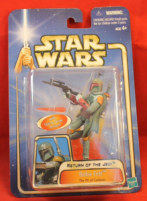 Star Wars Attack of the Clones AOTC 2003 #08 Boba Fett Pit of Carkoon Star Wars Attack of the Clones AOTC 2003 #08 Boba Fett Pit of Carkoon
