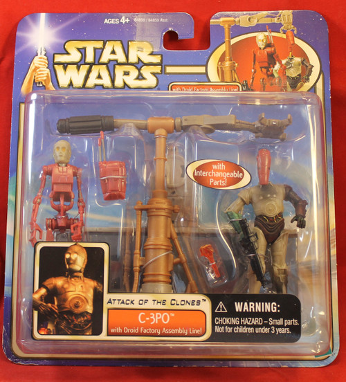 Star Wars Attack of the Clones AOTC Deluxe C-3PO Droid Factory Assembly Line Star Wars Attack of the Clones AOTC Deluxe C-3PO Droid Factory Assembly Line