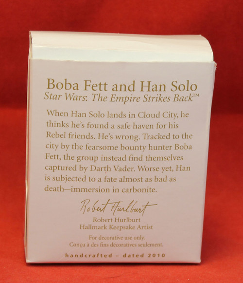 Star Wars Christmas Ornament - Boba Fett & Han Solo