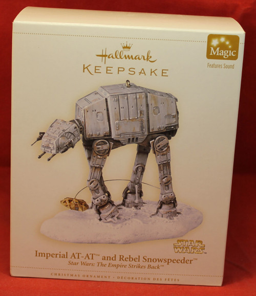 Star Wars Christmas Ornament - Imperial AT-AT Rebel Snowspeeder Star Wars Christmas Ornament - Imperial AT-AT Rebel Snowspeeder