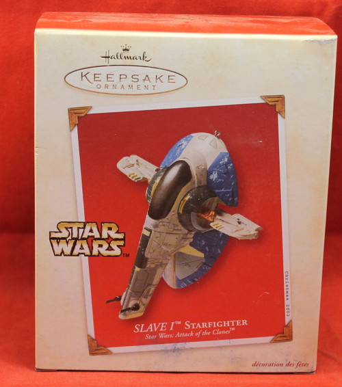 Star Wars Christmas Ornament - Slave I Attack of the Clones Star Wars Christmas Ornament - Slave I Attack of the Clones