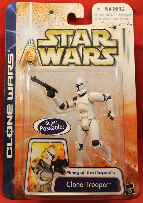 Star Wars Clone Wars AOTC 2003 #50 Clone Trooper Star Wars Clone Wars AOTC 2003 #50 Clone Trooper