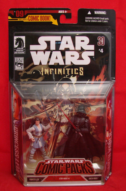 Star Wars Comic Pack #09 Infinites #4 Princess Leia Darth Vader