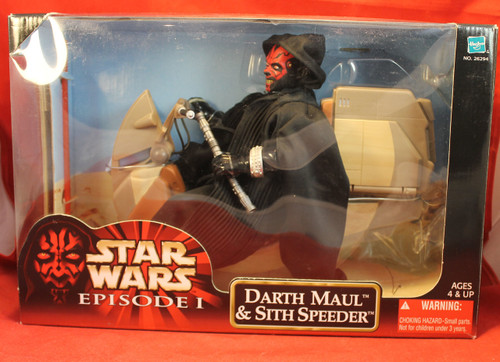 Star Wars Episode I 1 12" Action Figure - Darth Maul Sith Speeder Star Wars Episode I 1 12" Action Figure - Darth Maul Sith Speeder