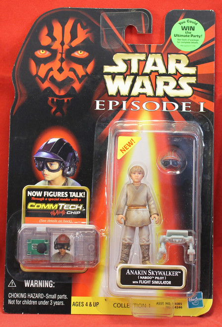 Star Wars Episode I 1 APM - Commtech - Anakin Naboo Pilot - UP Star Wars Episode I 1 APM - Commtech - Anakin Naboo Pilot - UP