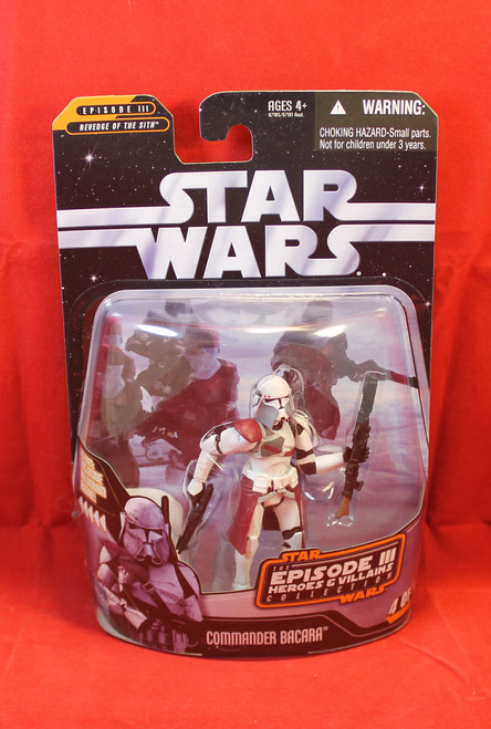 Star Wars Episode III Heroes & Villains Collection #04 of 12 Commander Bacara