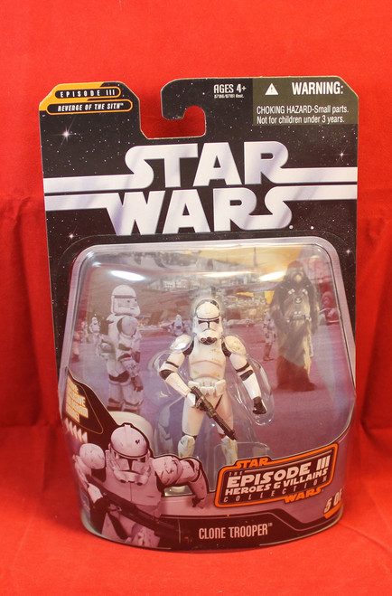 Star Wars Episode III Heroes & Villains Collection #05 of 12 Clone Trooper