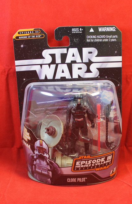 Star Wars Episode III Heroes & Villains Collection #06 of 12 Clone Pilot
