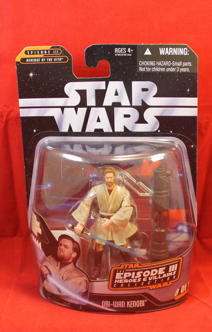Star Wars Episode III Heroes & Villains Collection #08 of 12 Obi-Wan Kenobi