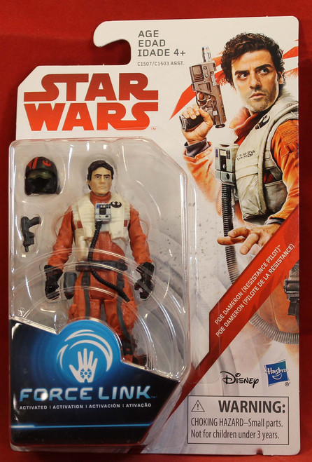 Star Wars Force Link 3.75" Action Figure - Poe Dameron Star Wars Force Link 3.75" Action Figure - Poe Dameron