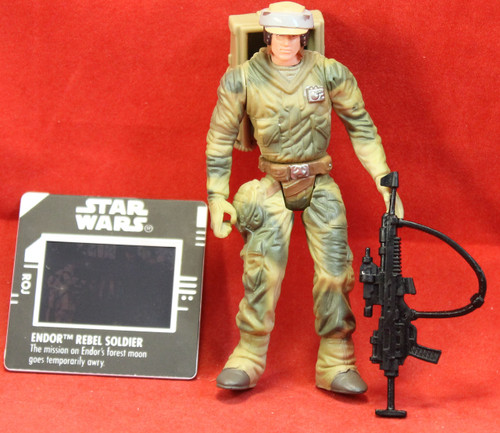 Star Wars Power of the Force POTF Freeze Frame - Loose - Endor Rebel Soldier Star Wars Power of the Force POTF Freeze Frame - Loose - Endor Rebel Soldier