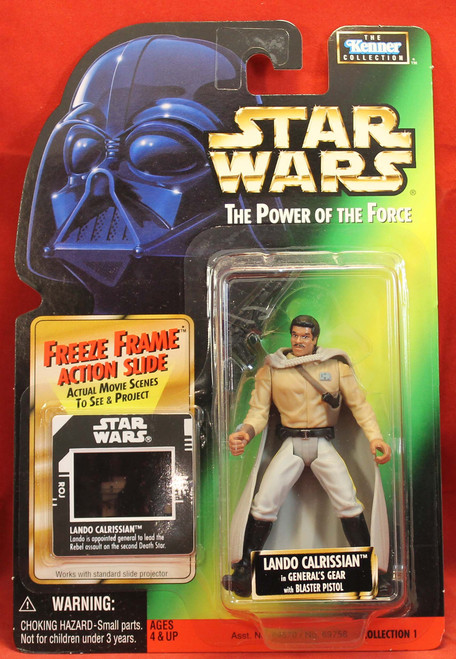 Star Wars Power of the Force POTF Freeze Frame Lando General Star Wars Power of the Force POTF Freeze Frame Lando General