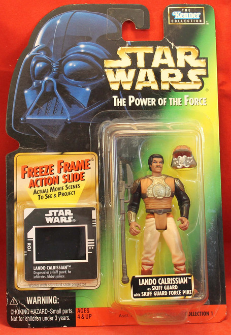 Star Wars Power of the Force POTF Freeze Frame Lando Skiff Guard Star Wars Power of the Force POTF Freeze Frame Lando Skiff Guard