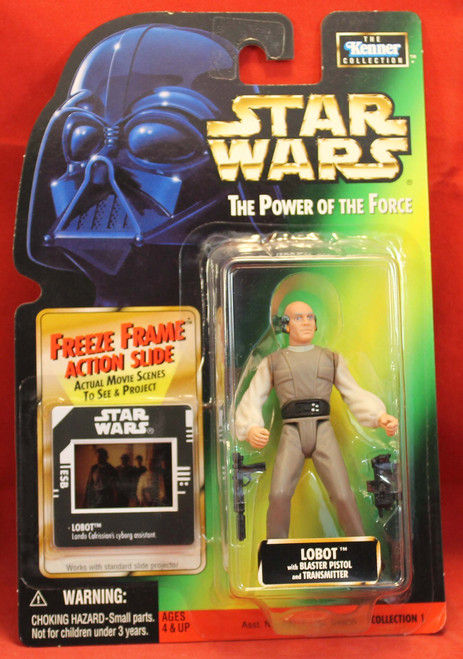 Star Wars Power of the Force POTF Freeze Frame Lobot Star Wars Power of the Force POTF Freeze Frame Lobot