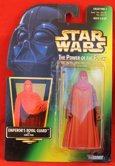 Star Wars Power of the Force POTF Green Card Emperor's Royal Guard .00 Star Wars Power of the Force POTF Green Card Emperor's Royal Guard .00