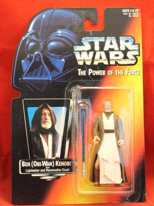 Star Wars Power of the Force POTF Red Card Ben Obi-Wan Kenobi Short Lightsaber Star Wars Power of the Force POTF Red Card Ben Obi-Wan Kenobi Short Lightsaber
