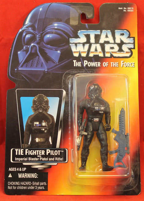 Star Wars Power of the Force POTF Red Card TIE Pilot Star Wars Power of the Force POTF Red Card TIE Pilot
