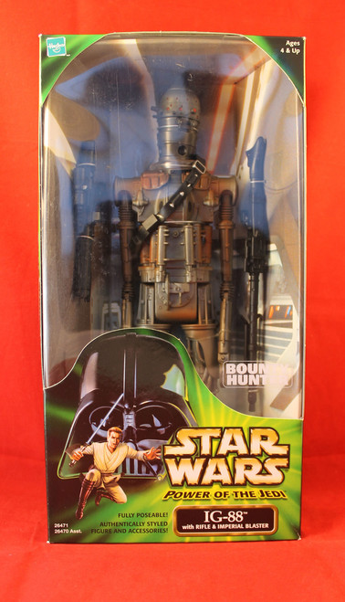 Star Wars Power of the Jedi POTJ 12" Action Figure IG-88 Rilfe Imperial Blaster