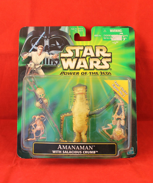 Star Wars Power of the Jedi POTJ Amanaman with Salacious Crumb
