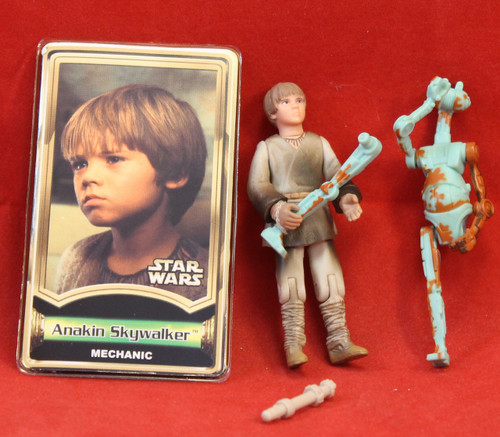 Star Wars Power of the Jedi POTJ Anakin Skywalker Mechanic -Loose